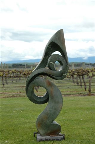 Part of the Shona stone sculpture exhibition